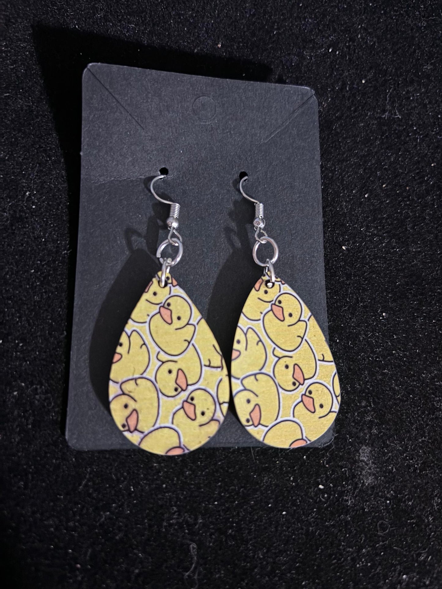 Rubber Duck in Sunglasses Earrings