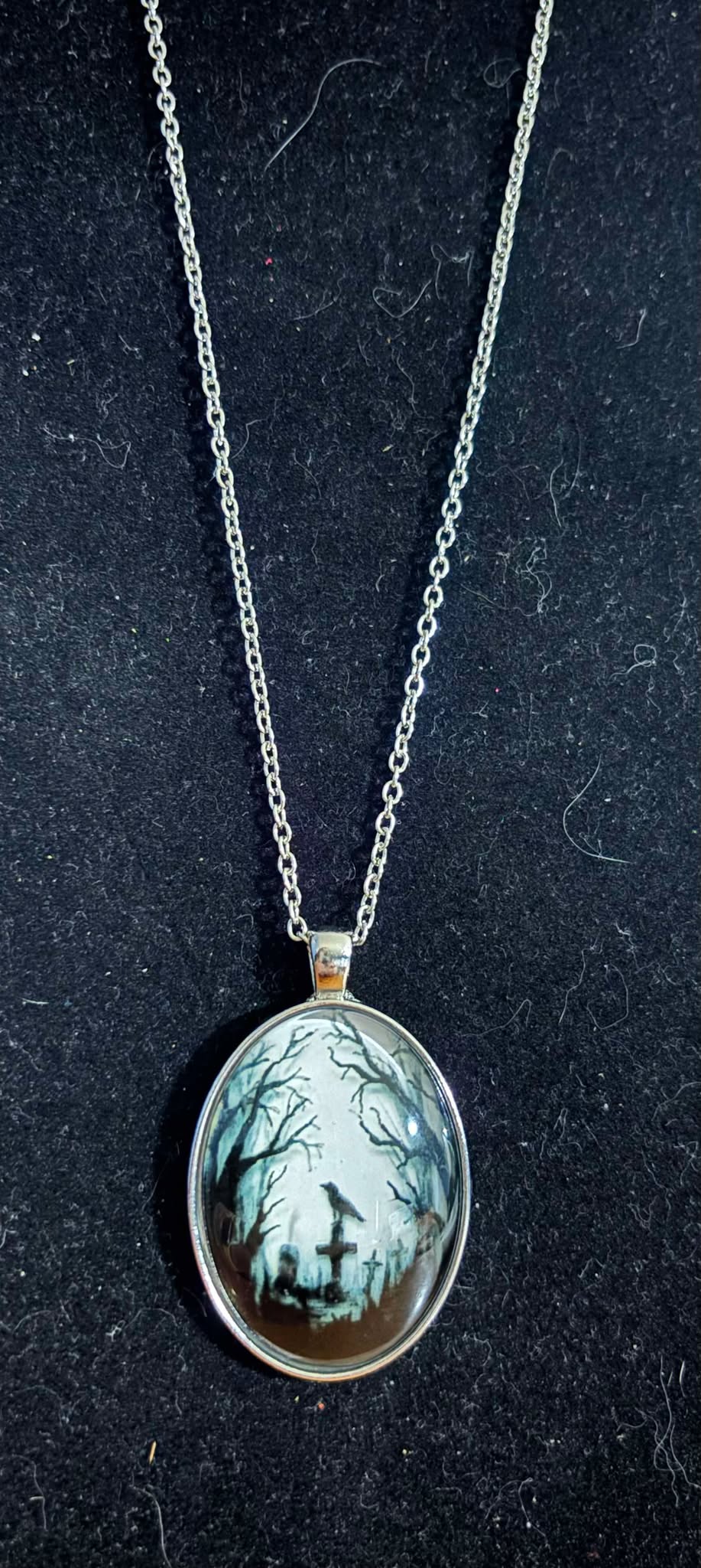 Raven Camo Necklace