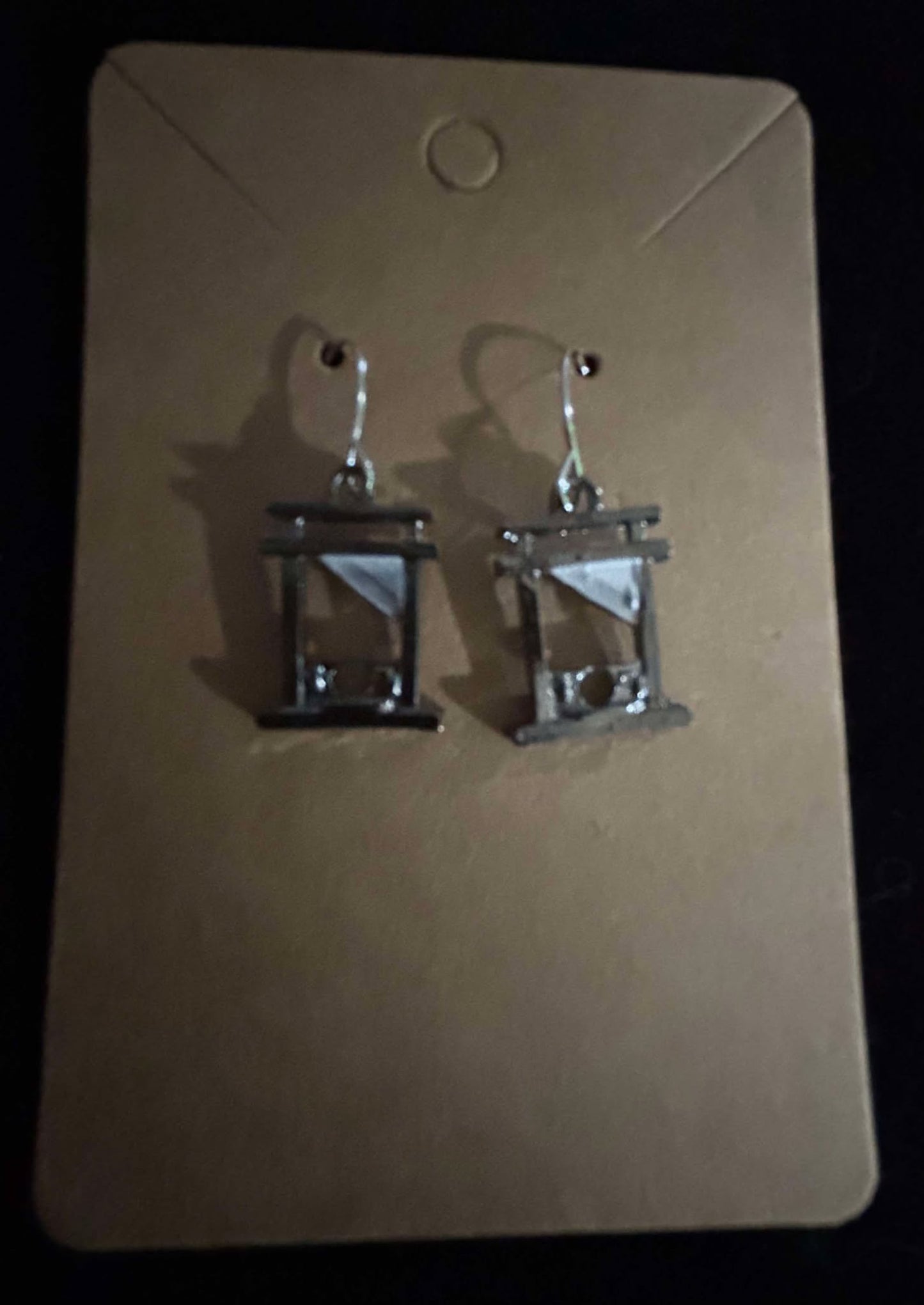 Guillotine Dangle Earrings