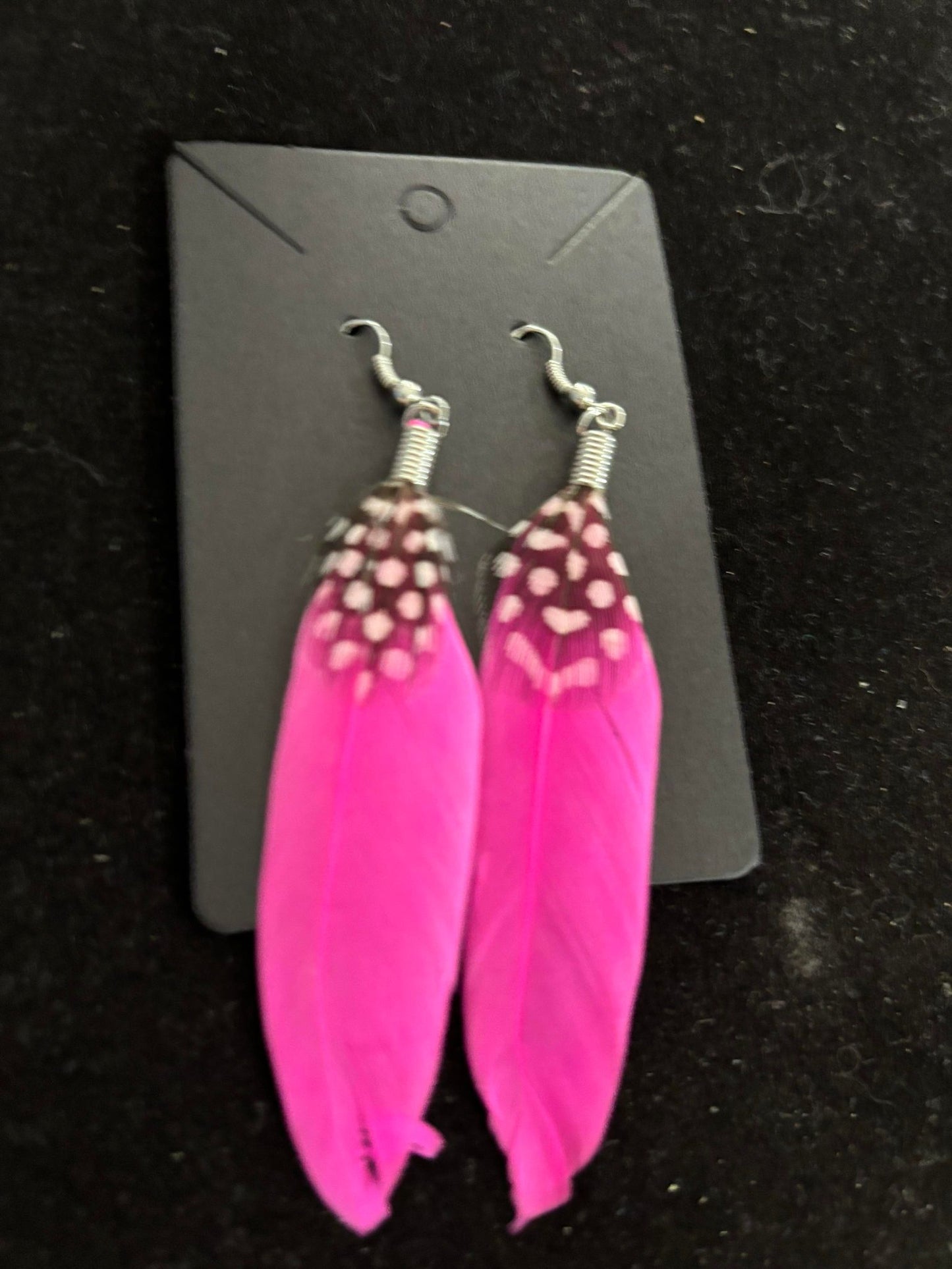 Feather Dangle Earrings